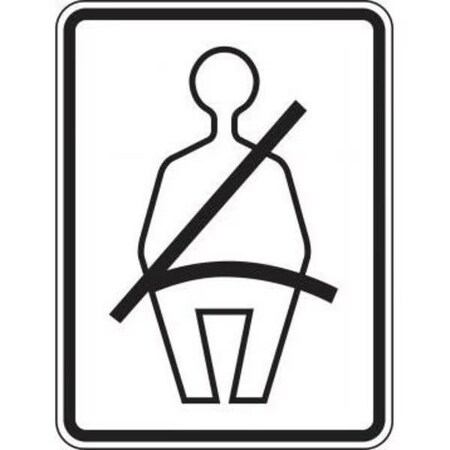 Accuform SAFETY SIGNS 24 in  X 18 in  DG HIGH PRISM FRR748DP